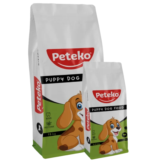 Peteko Yavru Köpek Maması Kuzulu & Pirinçli