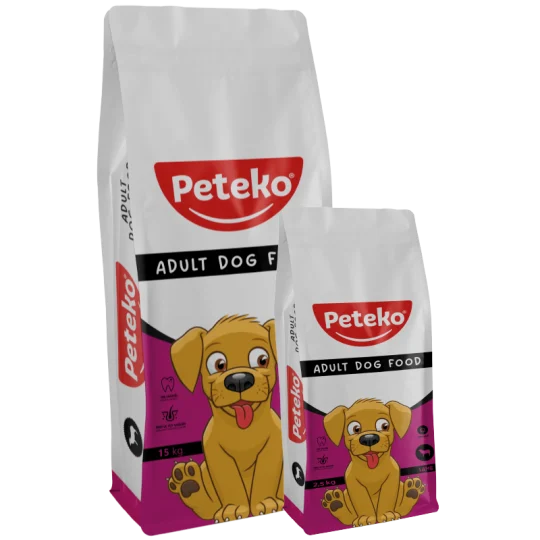 Peteko Yetişkin Köpek Maması Kuzulu & Pirinçli