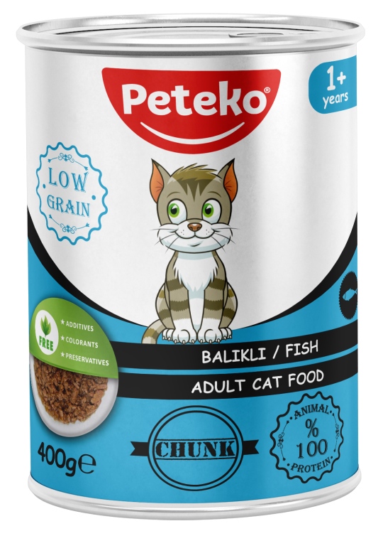 Balıklı Yetişkin Kedi Maması Chunk In Jelly