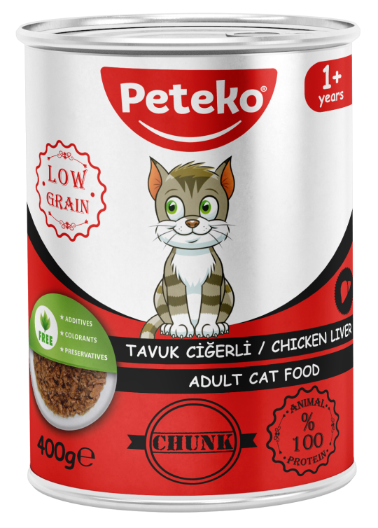 Tavuklu/Ciğerli Yetişkin Kedi Maması Chunk In Jelly