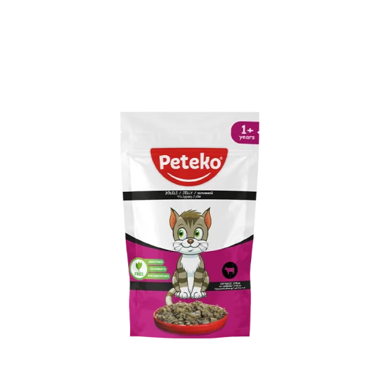 Biftekli Yetişkin Kedi Maması Chunk In Jelly
