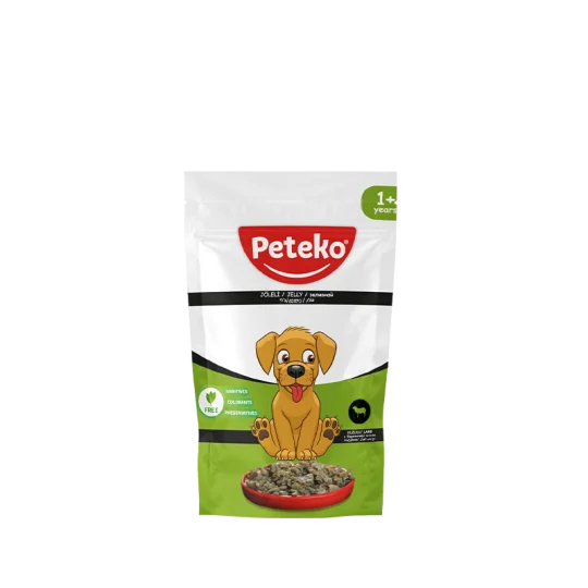 Kuzulu Yetişkin Köpek Maması Chunk In Jelly