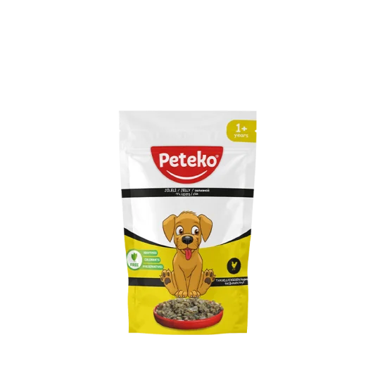 Tavuklu Yetişkin Köpek Maması Chunk In Jelly