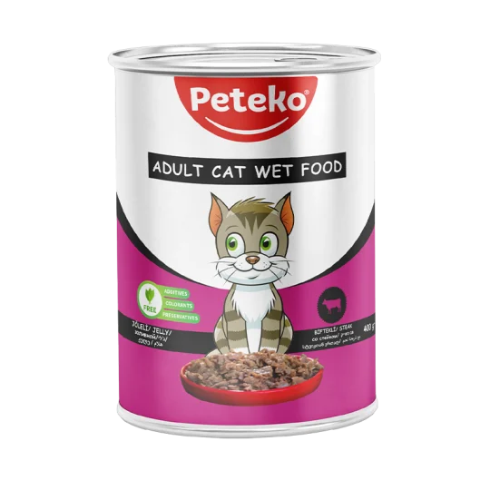Biftekli Yetişkin Kedi Maması