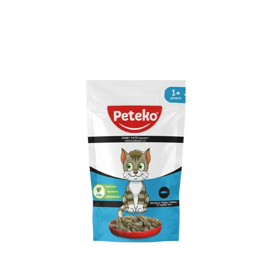 Balıklı Yetişkin Kedi Maması Pate