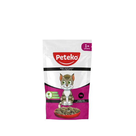 Biftekli Yetişkin Kedi Maması Pate