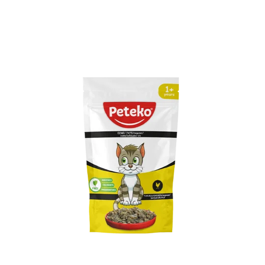 Tavuklu Yetişkin Kedi Maması Pate