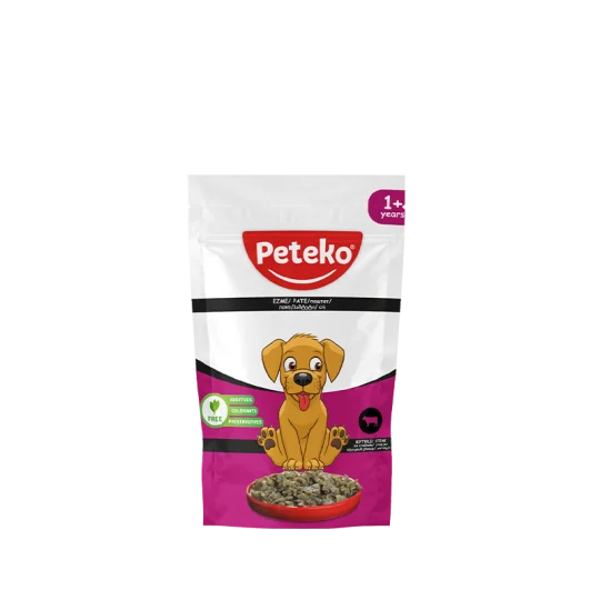 Biftekli Yetişkin Köpek Maması Pate
