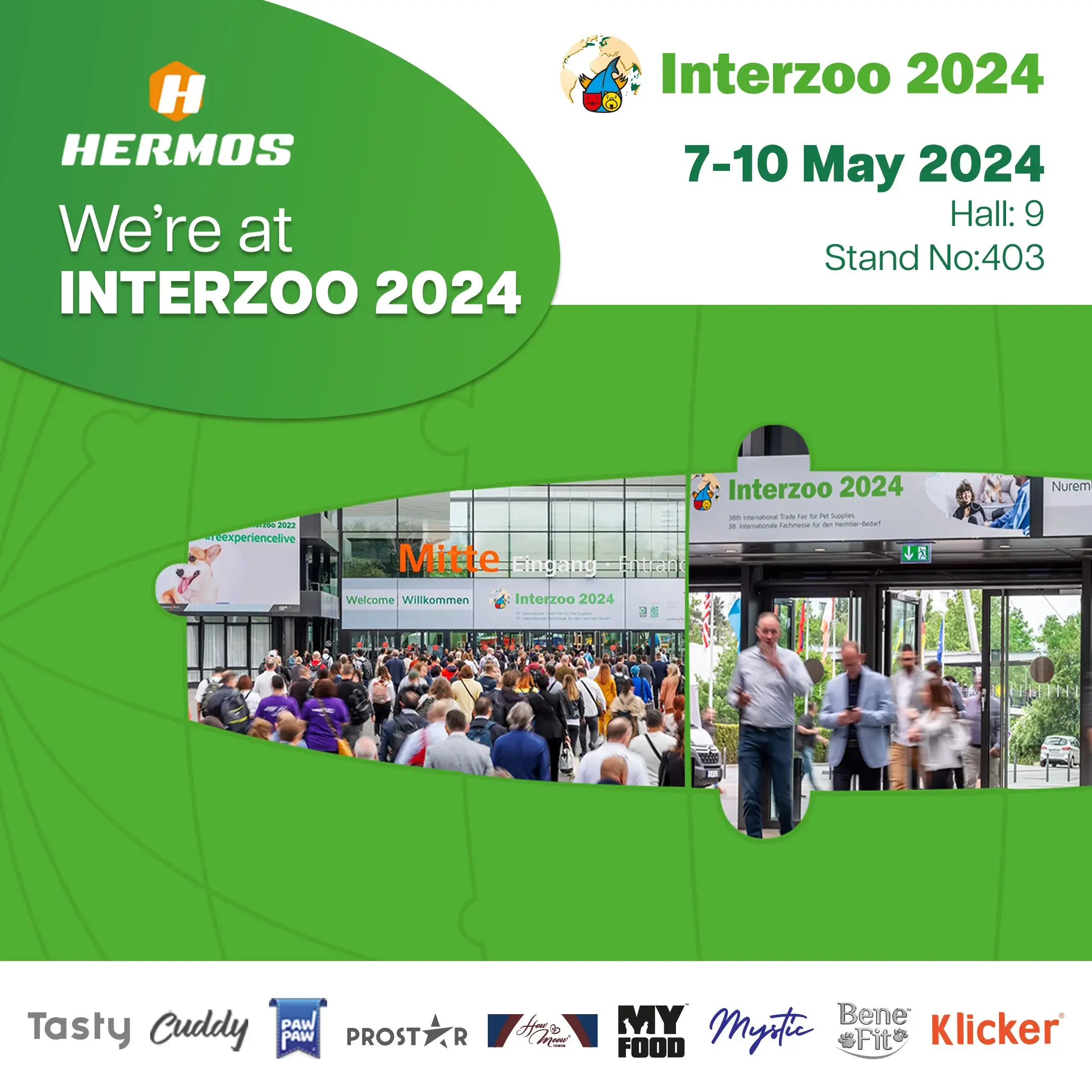 Petkon Interzoo 2024 Nürnberg fuar afişi