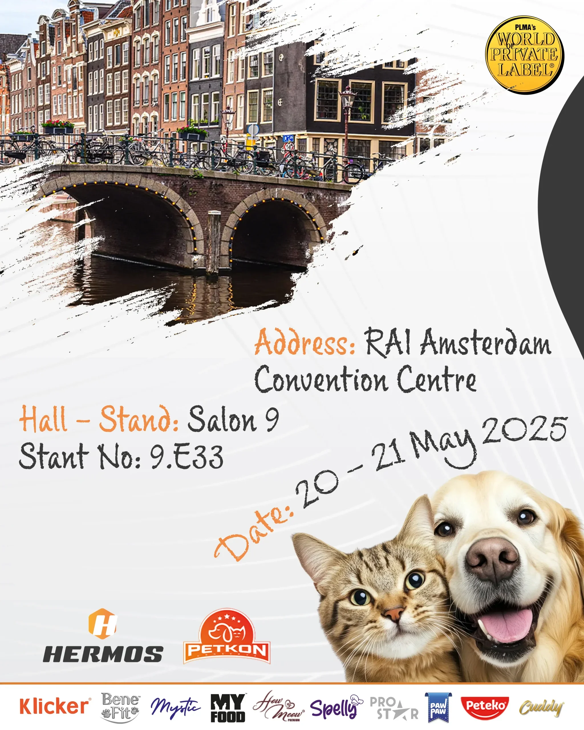 PLMA’s World Private Label 2025 Amsterdam Poster