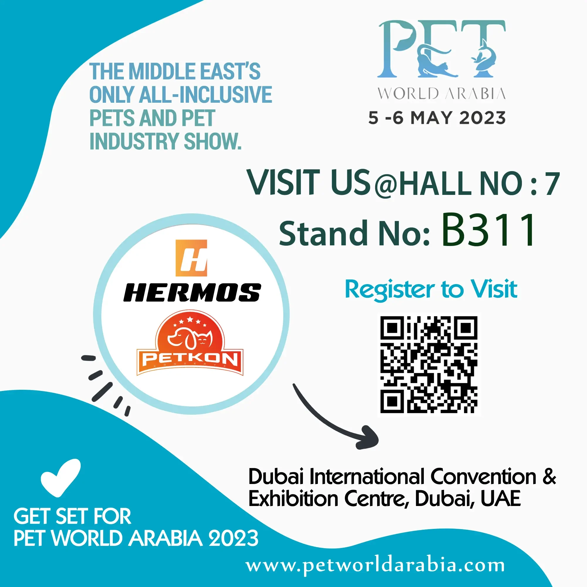 Pet World Arabia 2023’te Petkon standı 1
