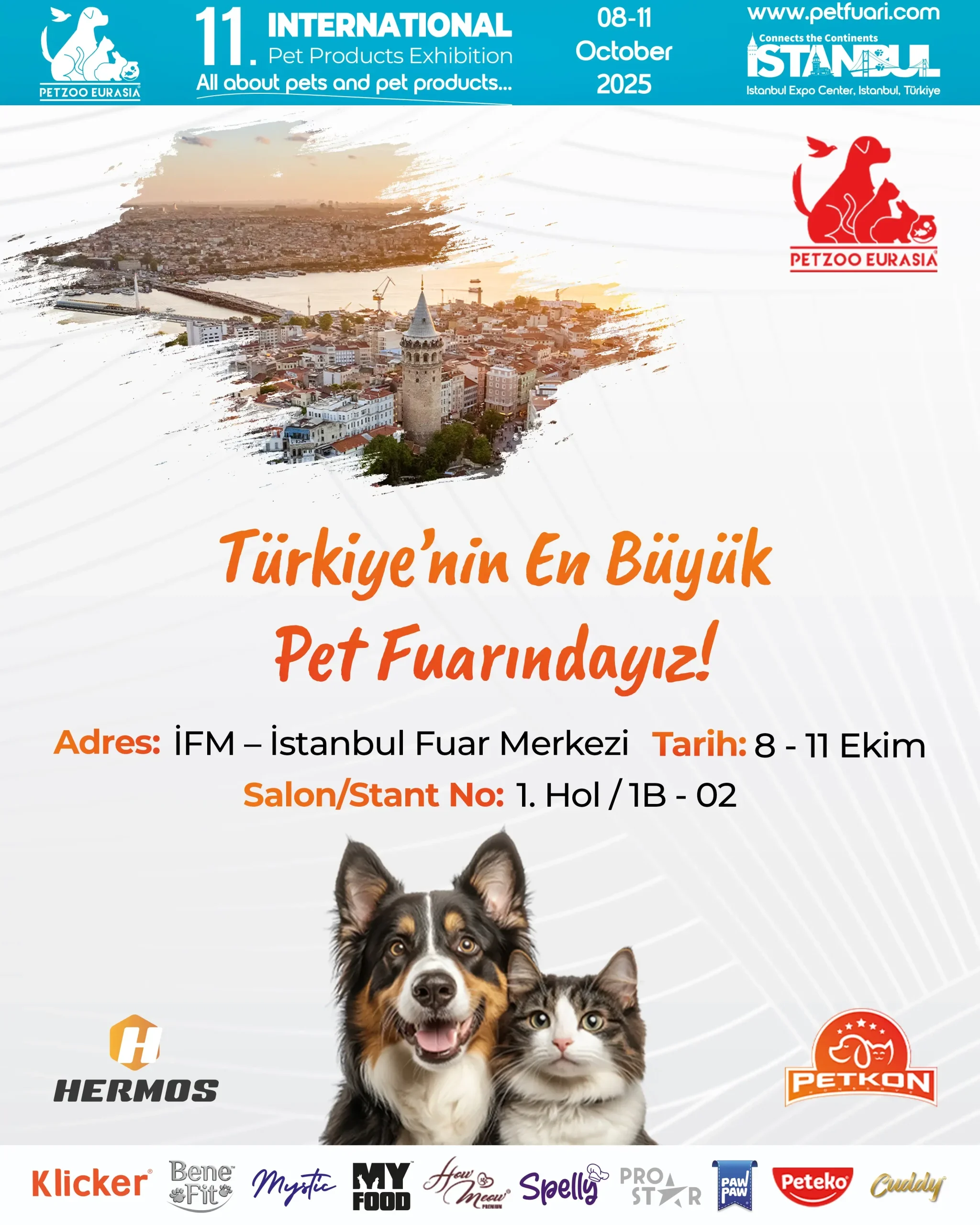 petzoo-eurasia-2025-istanbul-fuar-hermos-petkon